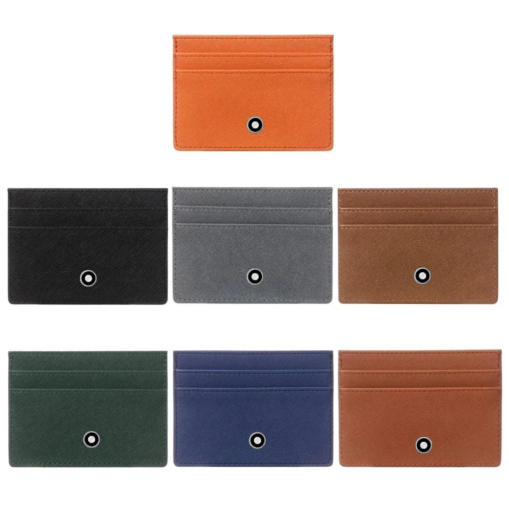 Men'S Accessories Leather - Minimalist Women Men Leather Slim Wallets