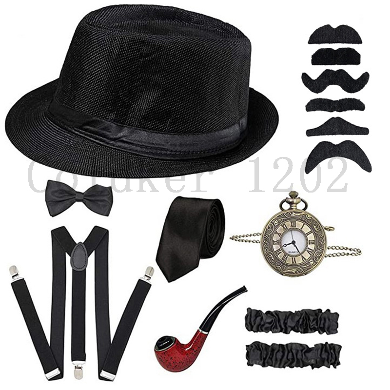 Free Ship Halloween 1920s Mens - Men'S Accessories In The 1920S reseña y precio