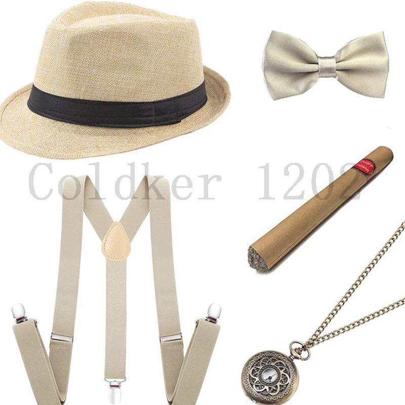 Free Ship Halloween 1920s Mens - Men'S Accessories In The 1920S reseña y precio