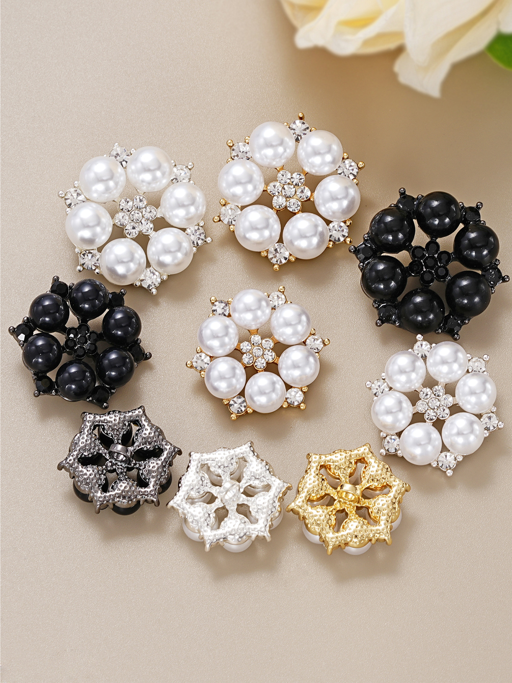 5Pcs/Pack High Quality Pearls  - Quality Men'S Accessories reseña y precio