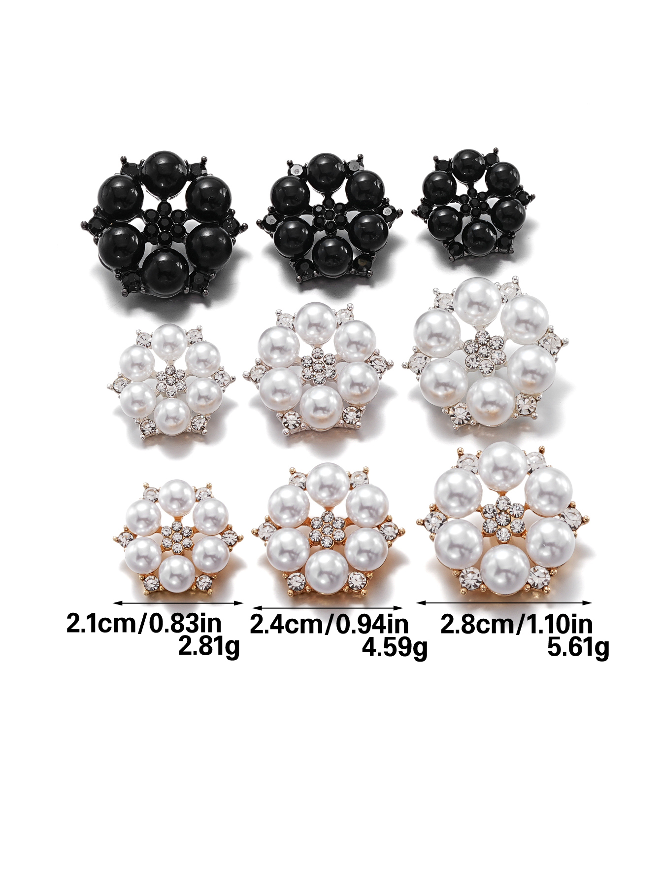 5Pcs/Pack High Quality Pearls  - Quality Men'S Accessories reseña y precio