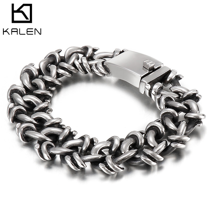 Kalen Stainless Steel 20MM Wid - Men Accessories Bd reseña y precio
