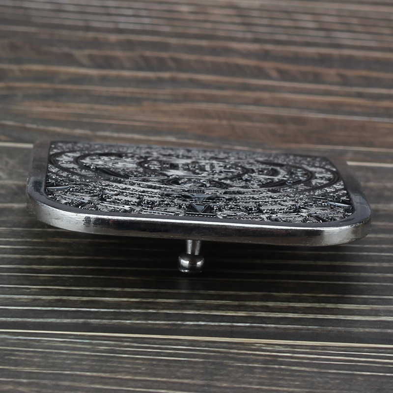 Aztec Calendar Men's Metal Bel - Quality Men'S Accessories reseña y precio