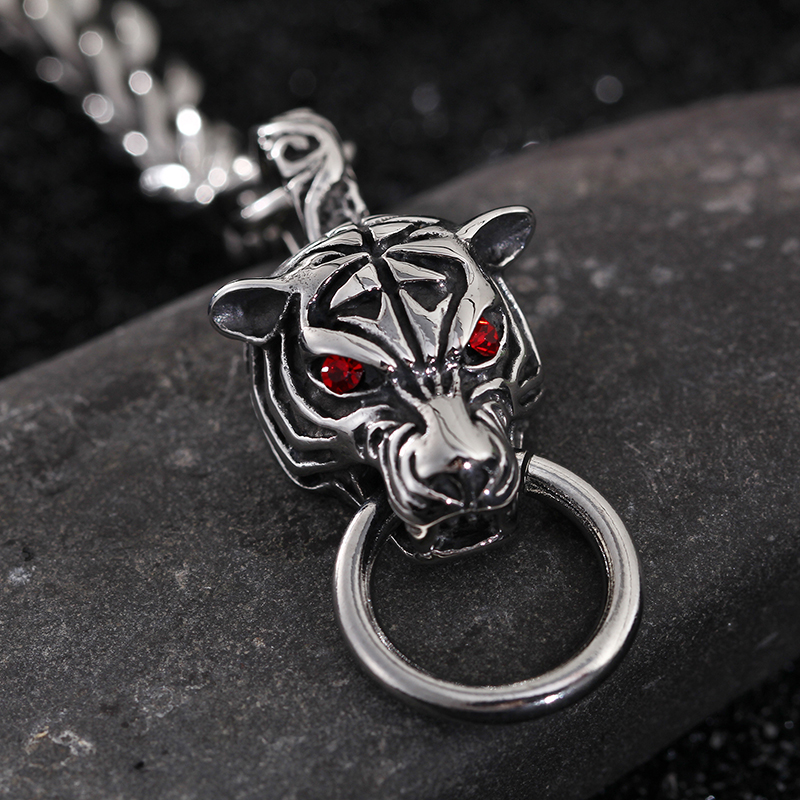 KALEN Stainless Steel Red Eyes - Men Accessories Bd reseña y precio
