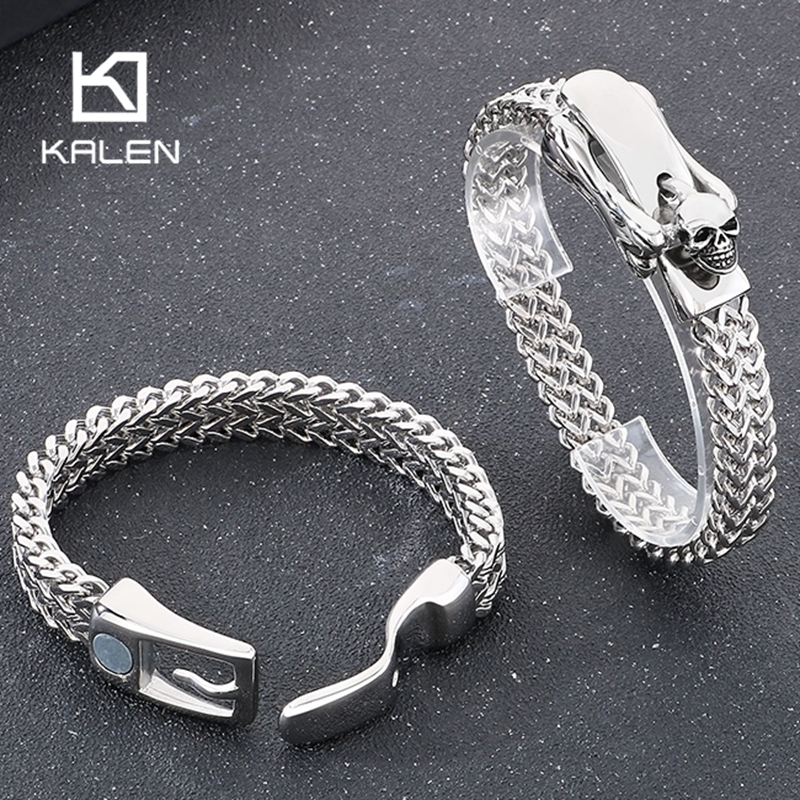 316L Stainless Steel Double Ro - Men Accessories Bd reseña y precio