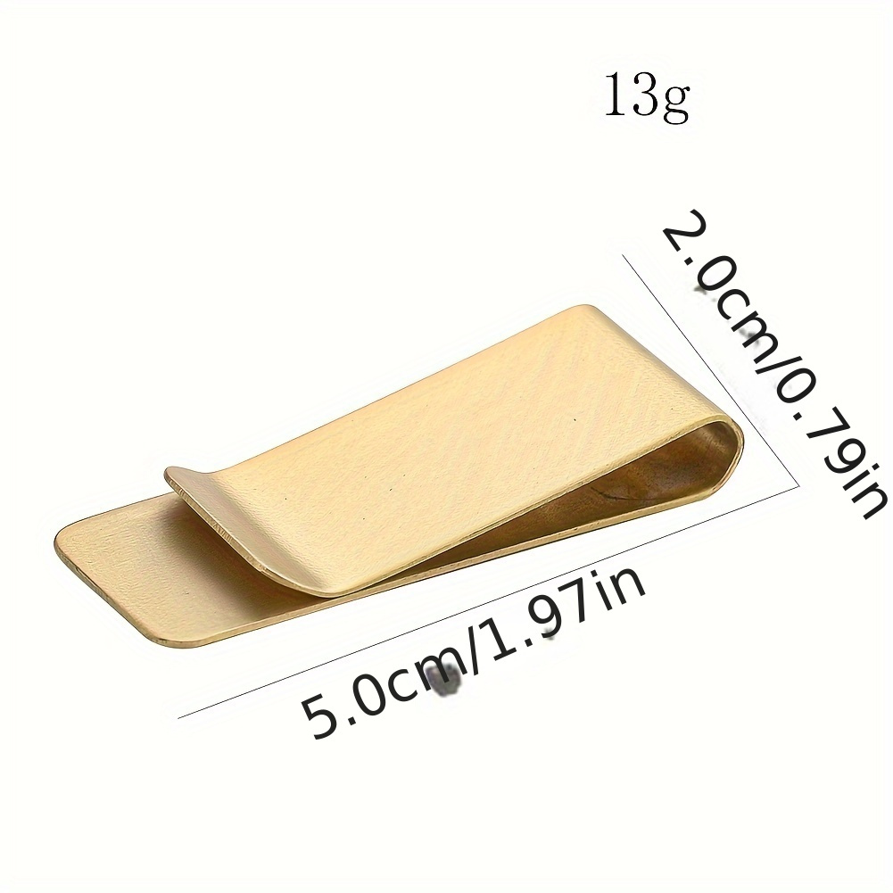 2pc Men's Money Clip For Cash  - Money Clip Slim reseña y precio
