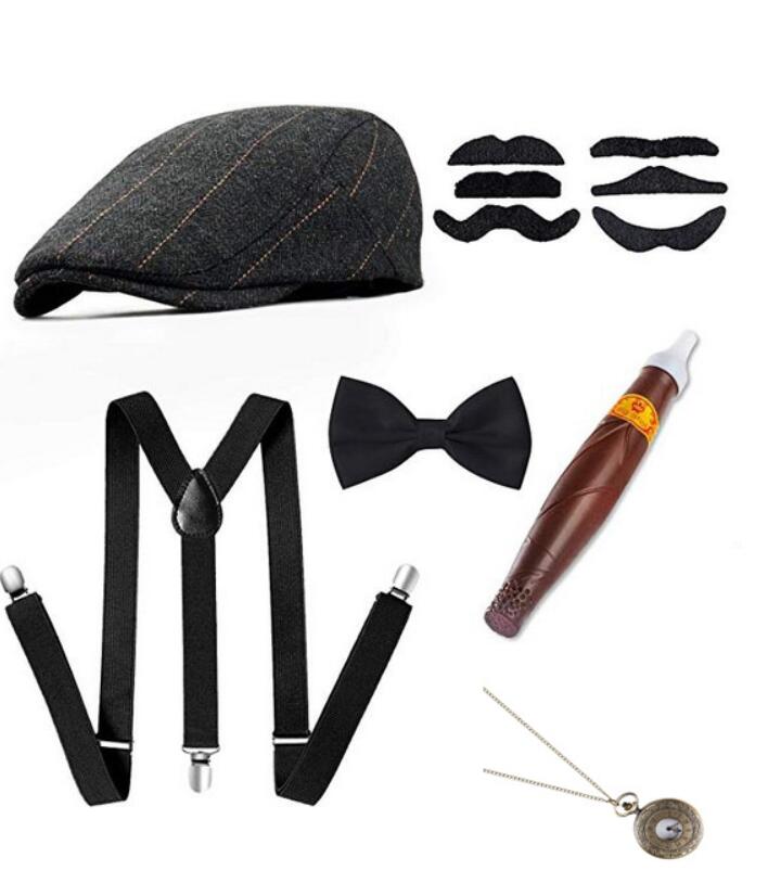 1920S Halloween 20S Cosplay Ga - Men'S Accessories In The 1920S reseña y precio