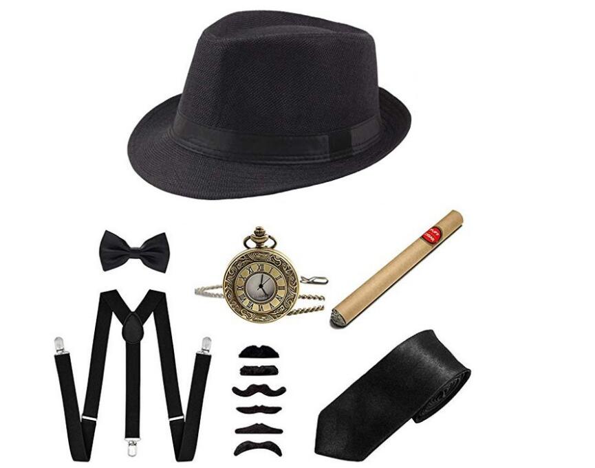 1920S Halloween 20S Cosplay Ga - Men'S Accessories In The 1920S reseña y precio