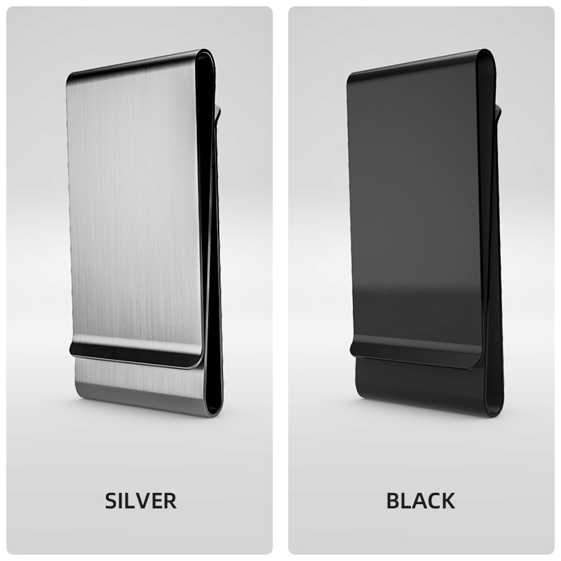 QOONG Stainless Steel Slim Dou - Money Clip Slim reseña y precio