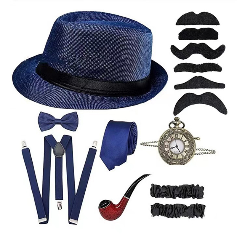 Halloween Cosplay 1920s Men Ac - Men'S Accessories In The 1920S reseña y precio