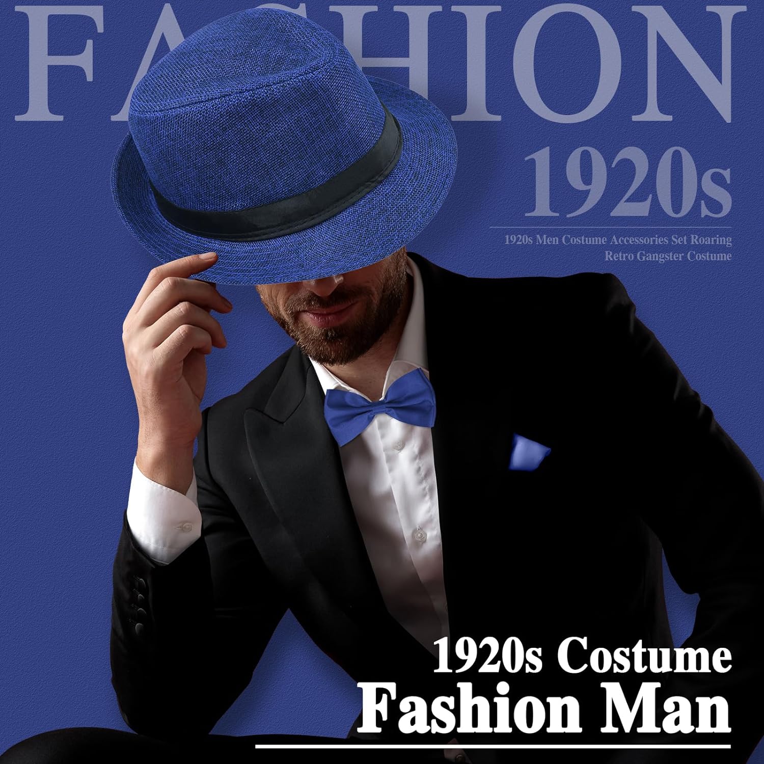 Halloween Cosplay 1920s Men Ac - Men'S Accessories In The 1920S reseña y precio