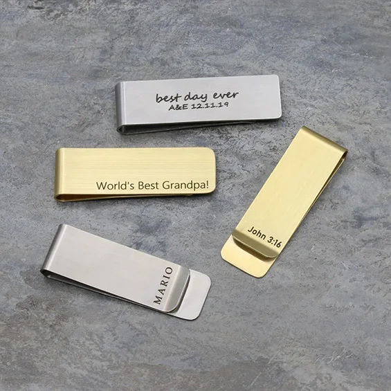 Personalized Money Clip Engrav - Money Clip Slim reseña y precio
