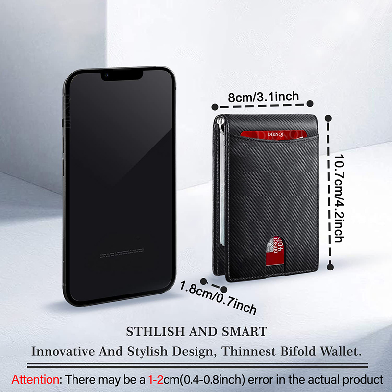 Business Card Holders Credit C - Money Clip Slim reseña y precio
