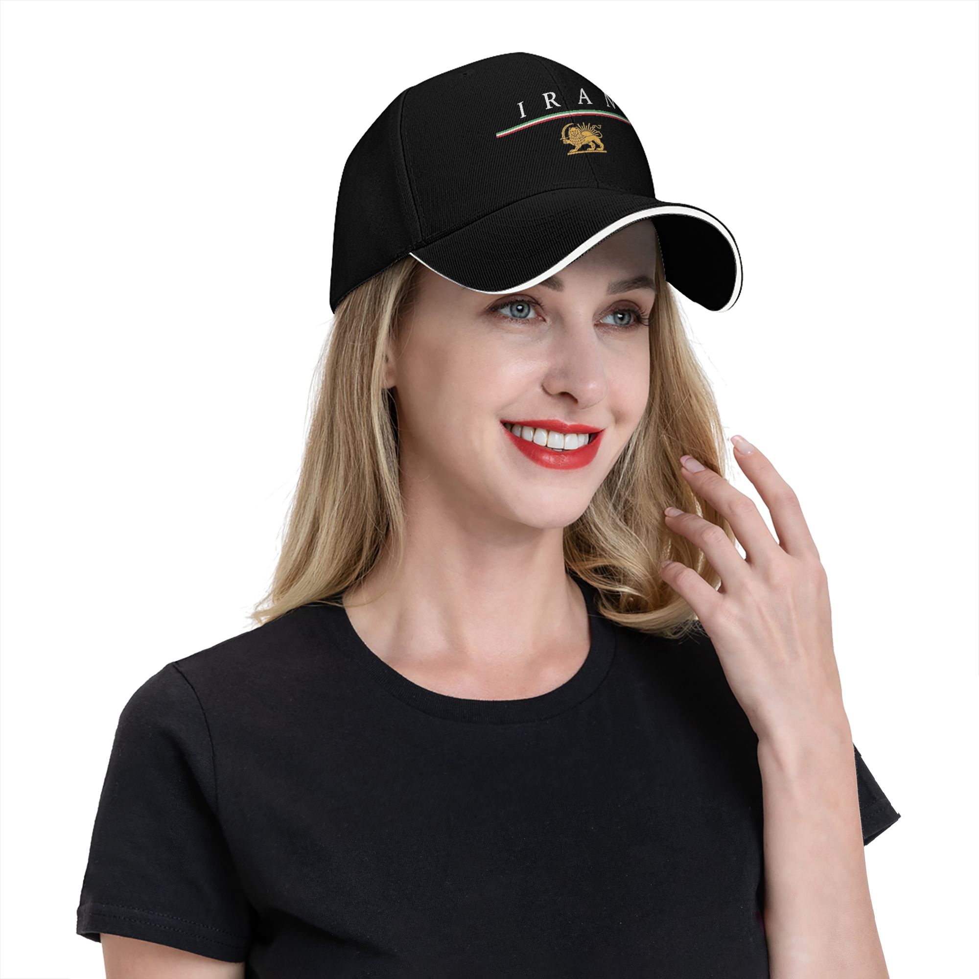 New Baseball Caps Iran Lion an - Hat Snapback Cap reseña y precio