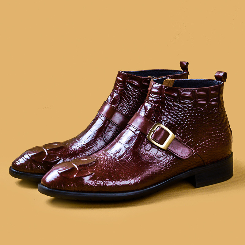 Mens Genuine Leather Crocodile - Men'S Accessories Leather reseña y precio