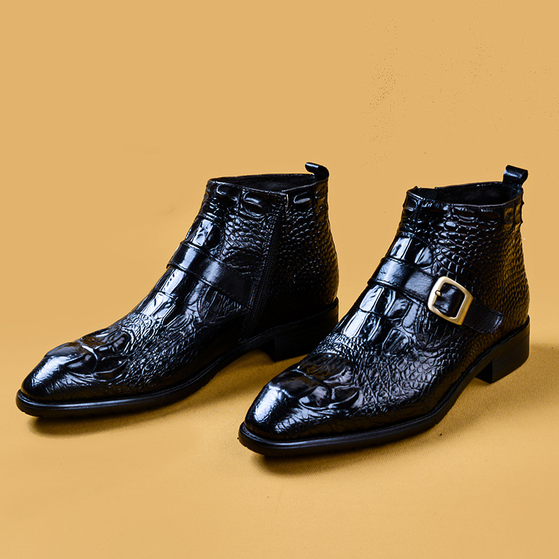 Mens Genuine Leather Crocodile - Men'S Accessories Leather reseña y precio
