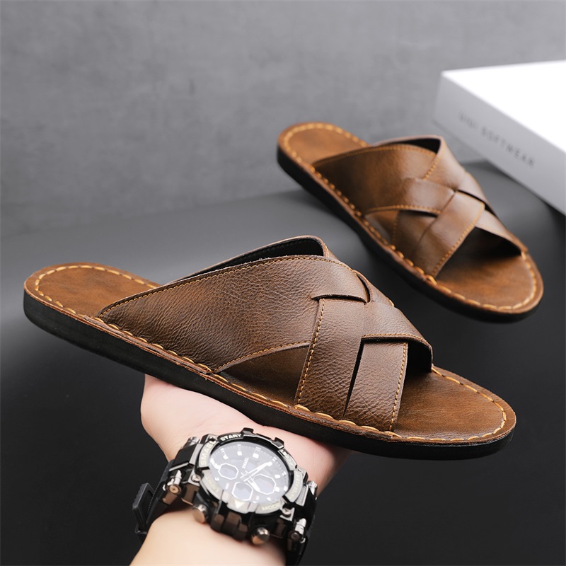 Genuine Leather Men Casual San - Men'S Accessories Leather reseña y precio