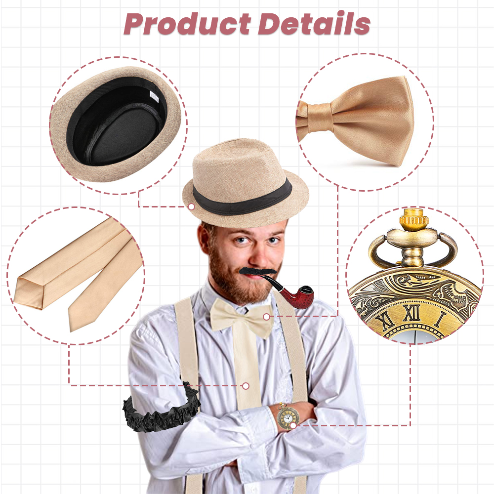 1920s Mens Costume Accessories - Men'S Accessories In The 1920S reseña y precio