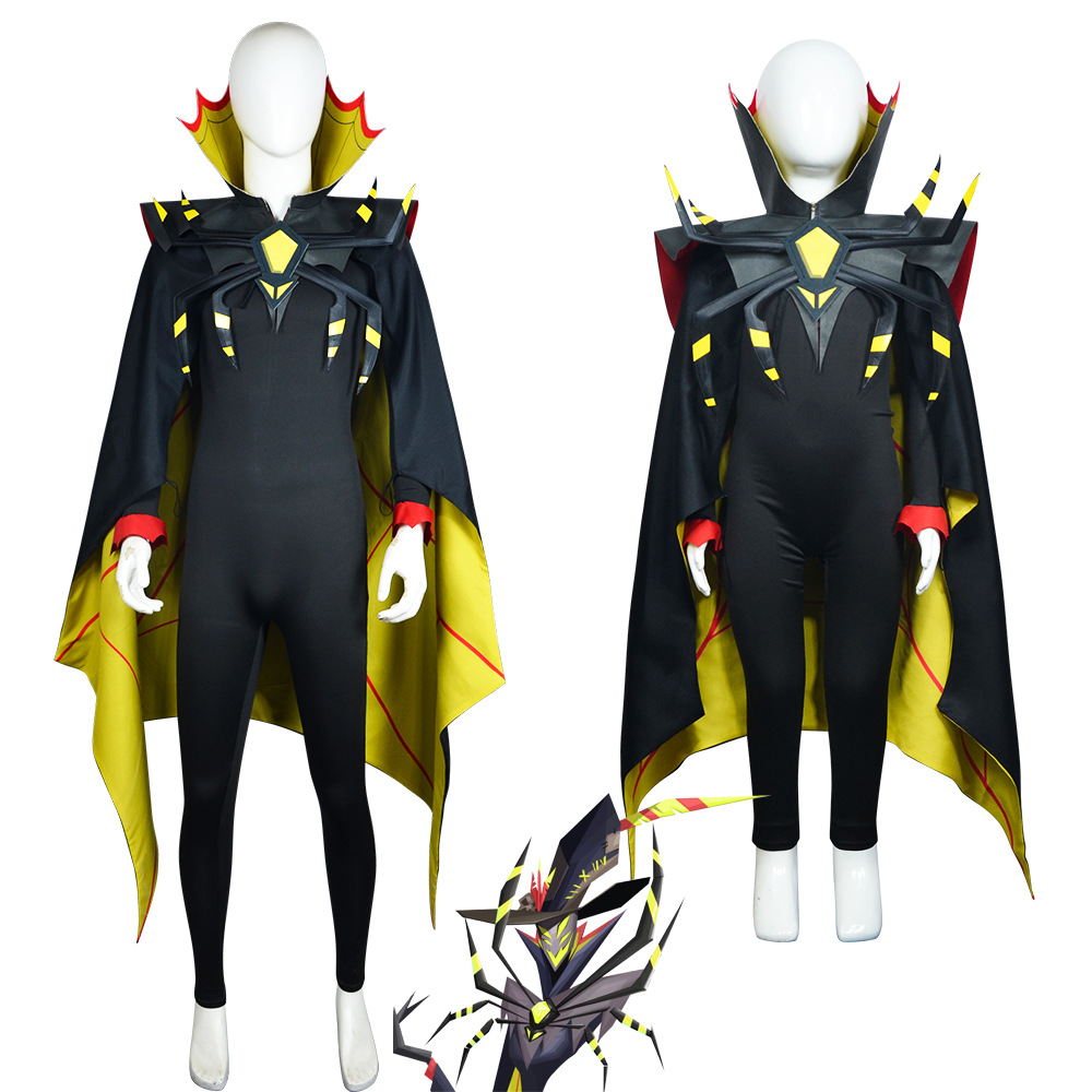 Hazbin Hotel Cosplay Costume S - Men'S Accessories With Suits reseña y precio