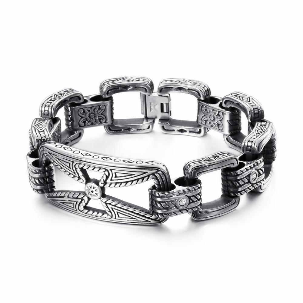 KALEN Punk Cross Bracelet Men' - Men Accessories Bd reseña y precio