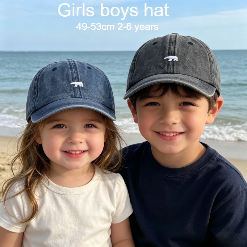 Kids Baseball Cap 49-53cm 2-6  - Hat Snapback Cap reseña y precio
