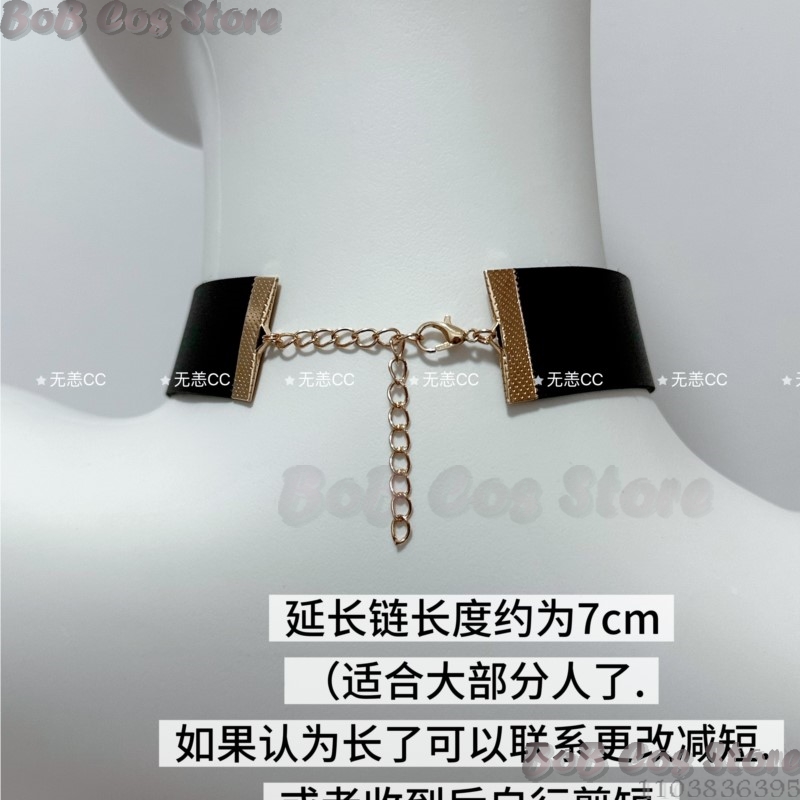 9S Choker Game Nie Cosplay Cos - Men'S Accessories With Suits reseña y precio