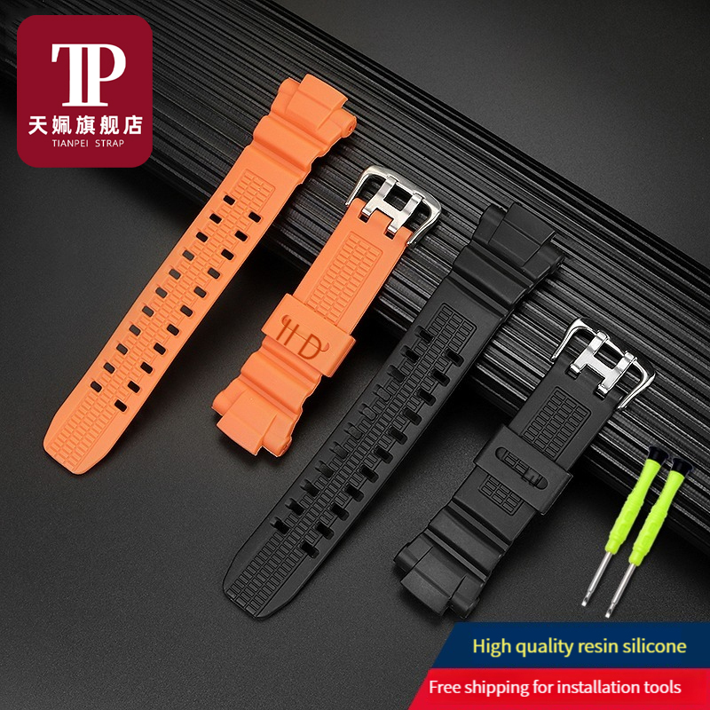 Silicone Watchband For Casio G - Men Accessories Bd reseña y precio