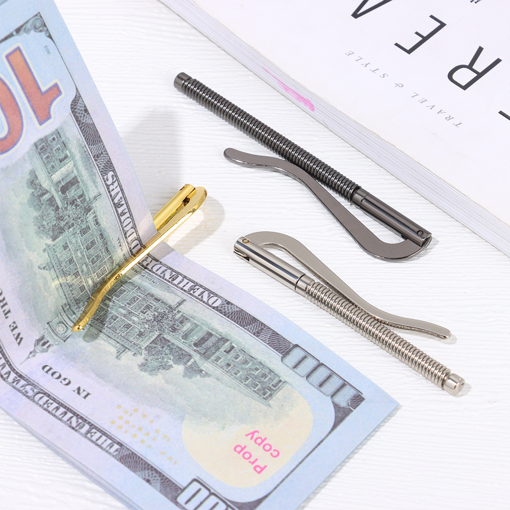 1Pc New Metal Bifold Money Cli - Money Clip Slim reseña y precio