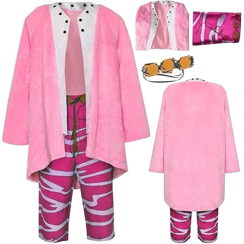 Anime JOKER Donquixote Doflami - Men'S Accessories With Suits reseña y precio