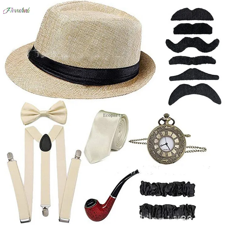 Halloween Party Great Gatsby C - Men'S Accessories In The 1920S reseña y precio