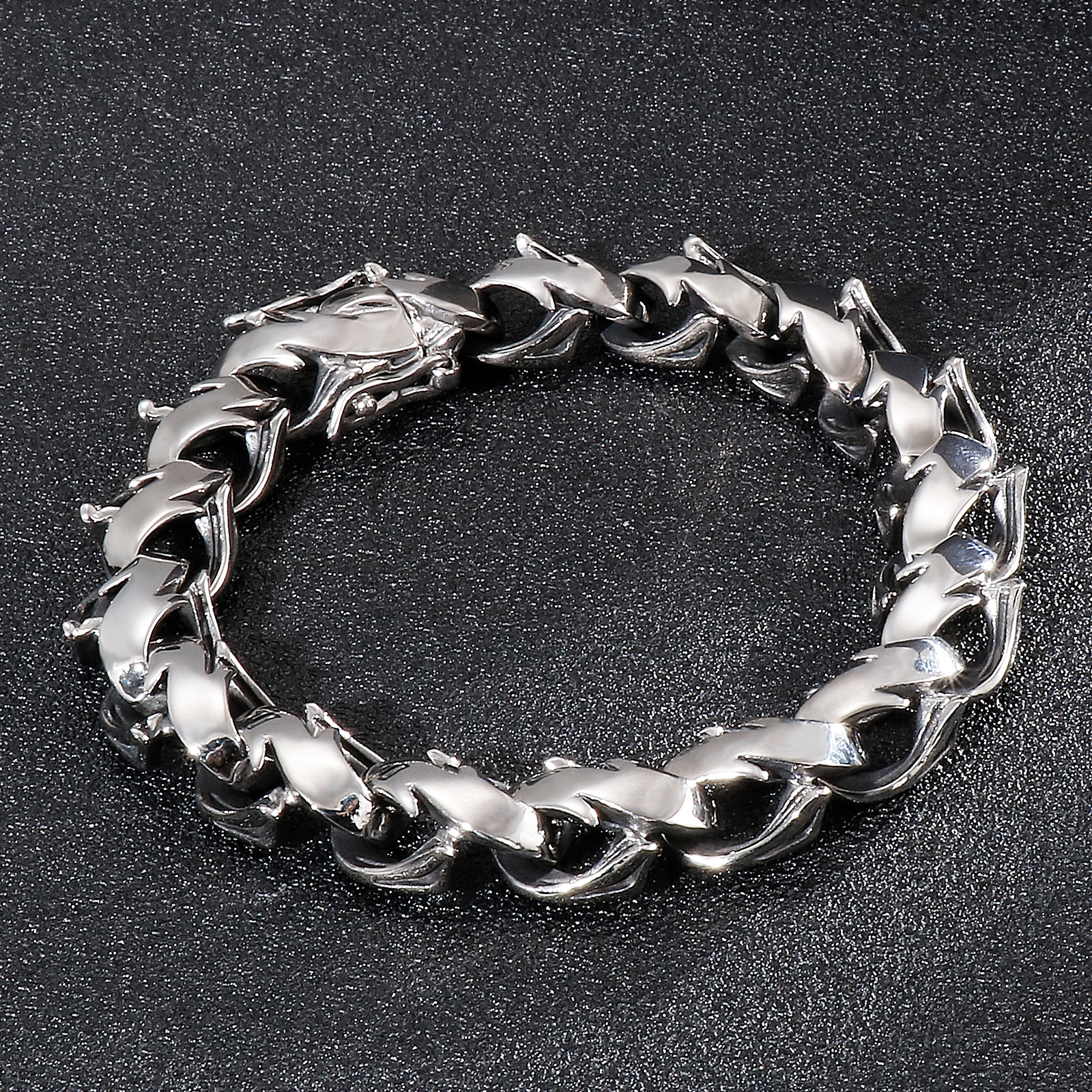 KALEN Polished Chunky Bracelet - Men Accessories Bd reseña y precio