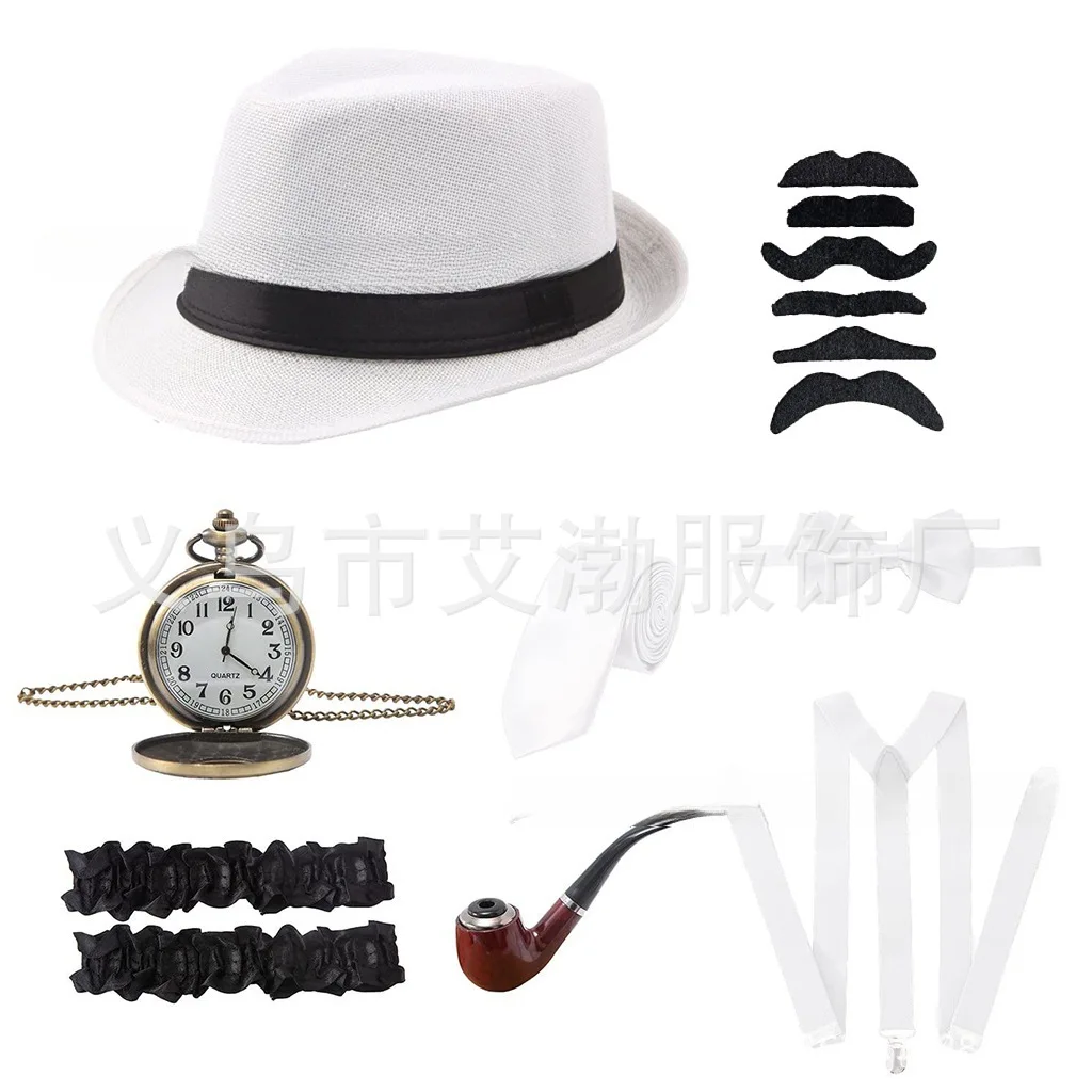 Men Party Props 1920S Theme Co - Men'S Accessories In The 1920S reseña y precio