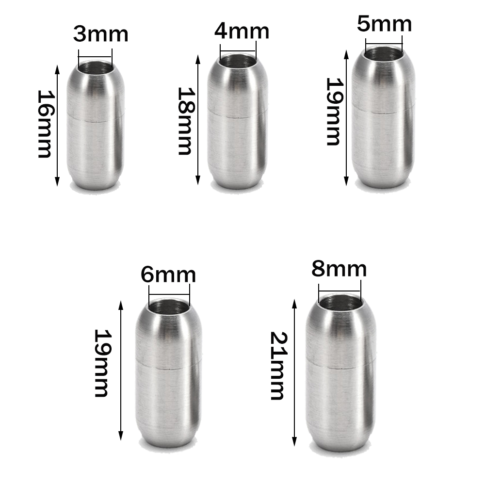 2pcs Stainless Steel Magnetic  - Men Accessories H&M reseña y precio