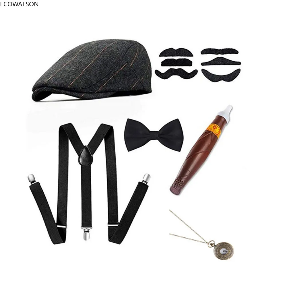 5 Pieces Stage Clothing Access - Men'S Accessories In The 1920S reseña y precio