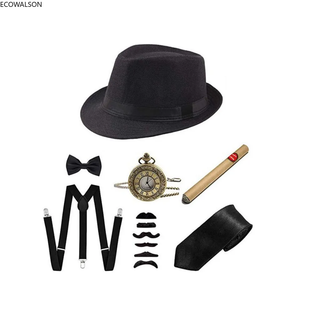 5 Pieces Stage Clothing Access - Men'S Accessories In The 1920S reseña y precio