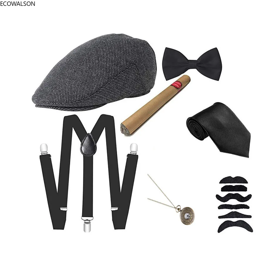 5 Pieces Stage Clothing Access - Men'S Accessories In The 1920S reseña y precio