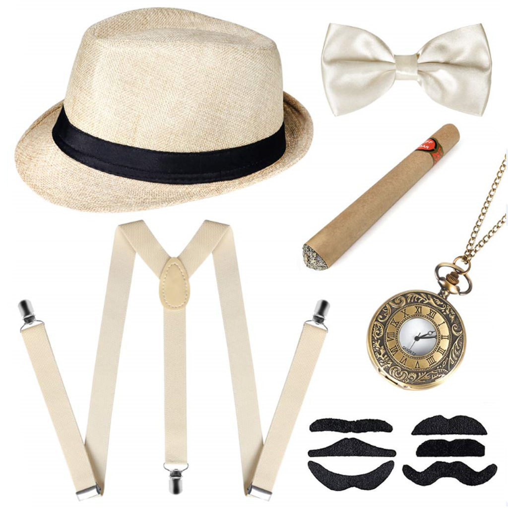 1920S Mens Great Gatsby Access - Men'S Accessories In The 1920S reseña y precio