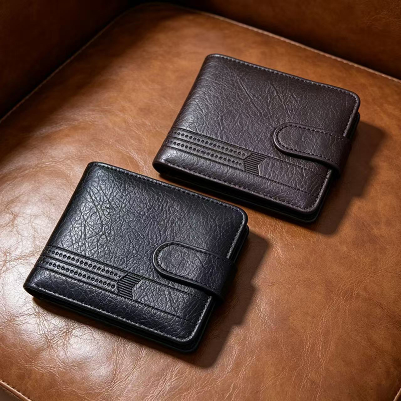 Men's Slim Bifold Wallets Leat - Money Clip Slim reseña y precio