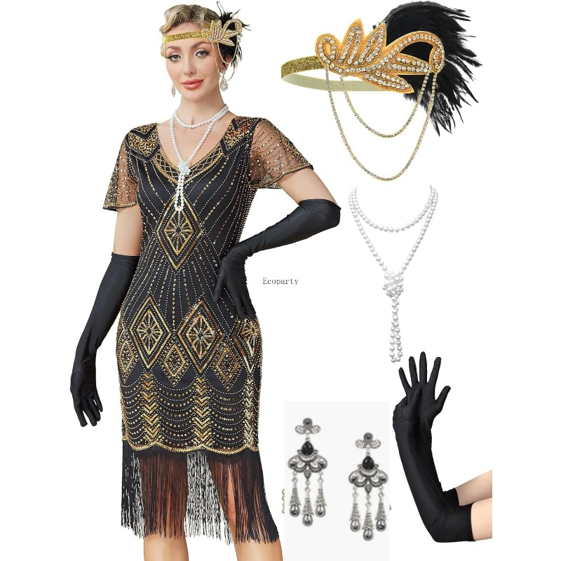 20er 1920s Dresses for Women,  - Men'S Accessories In The 1920S reseña y precio