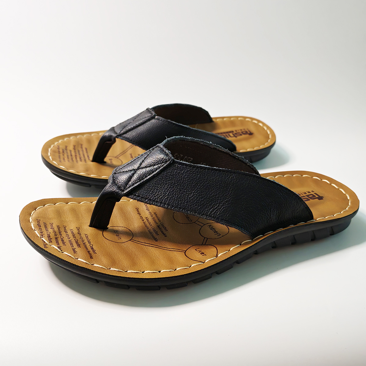 Summer Shoes Men Slippers Genu - Men'S Accessories Leather reseña y precio