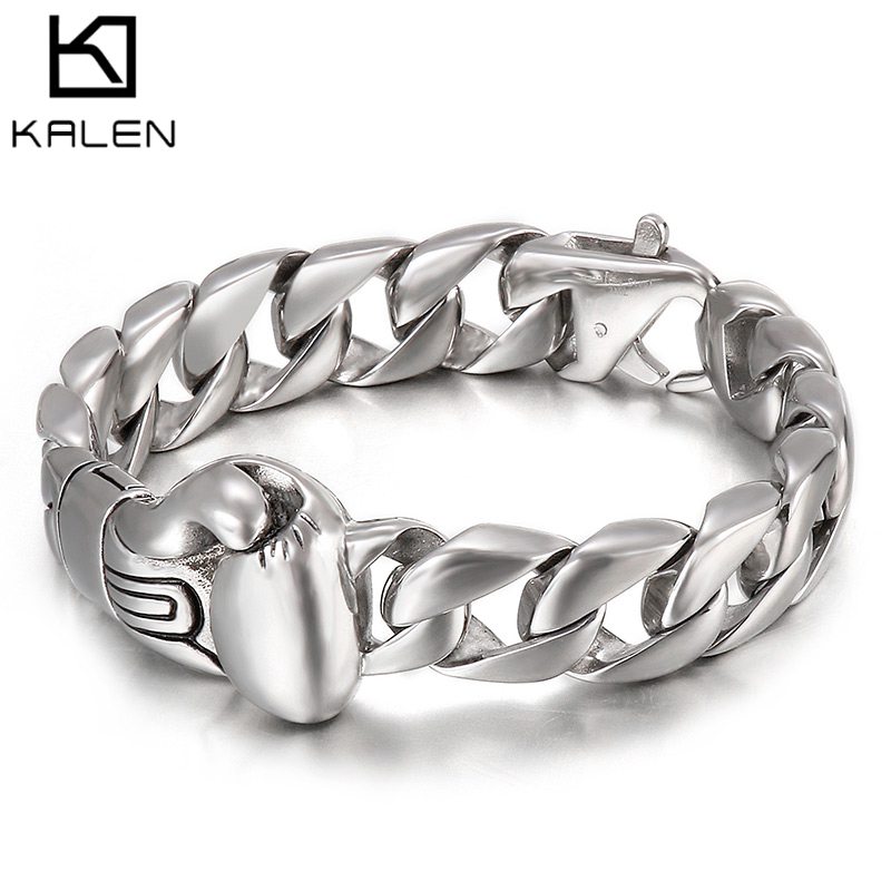 Kalen Gothic Fist Pattern Brac - Men Accessories Bd reseña y precio