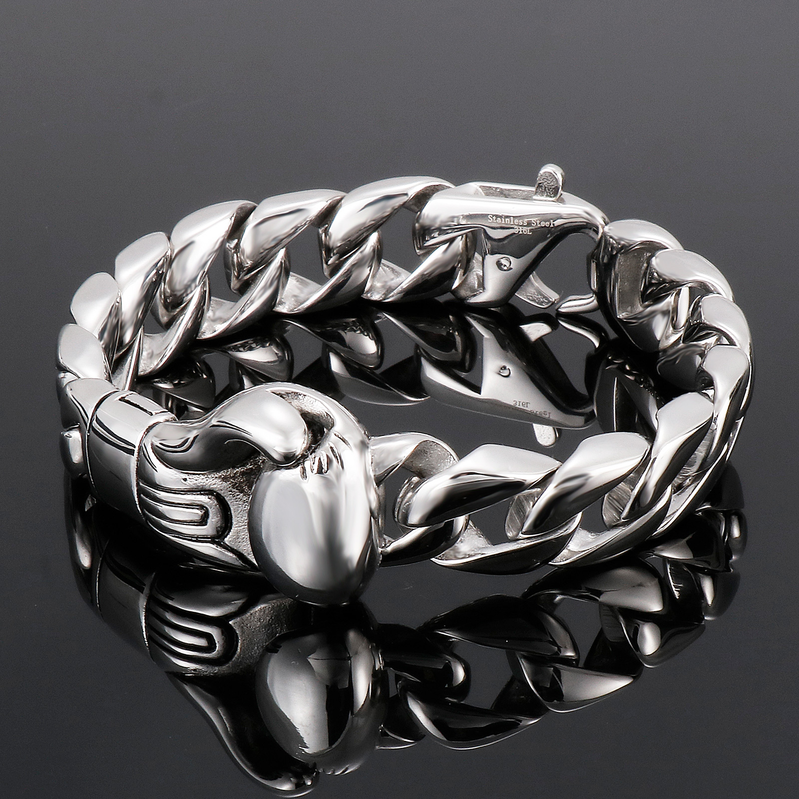 Kalen Gothic Fist Pattern Brac - Men Accessories Bd reseña y precio