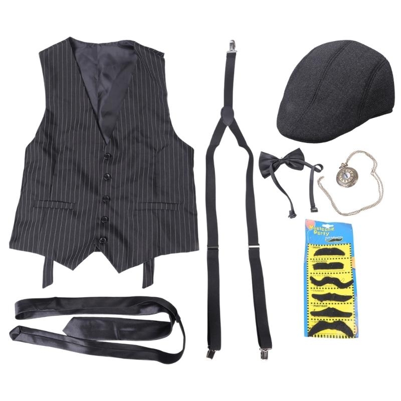 39BD 1920s Mens Costume,Roarin - Men'S Accessories In The 1920S reseña y precio