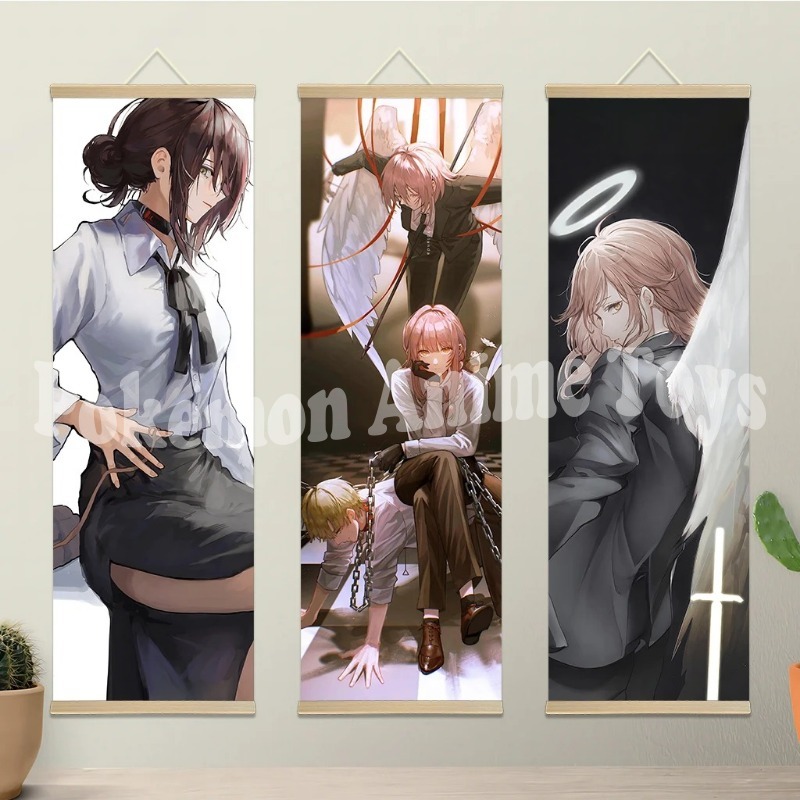 Chainsaw Man Anime Poster Wood - Quality Men'S Accessories reseña y precio