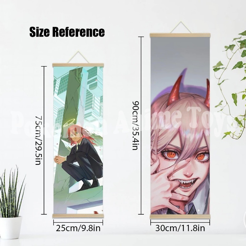 Chainsaw Man Anime Poster Wood - Quality Men'S Accessories reseña y precio