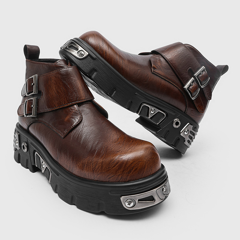 large size men fashion punk go - Men'S Accessories Leather reseña y precio