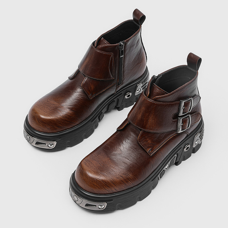 large size men fashion punk go - Men'S Accessories Leather reseña y precio
