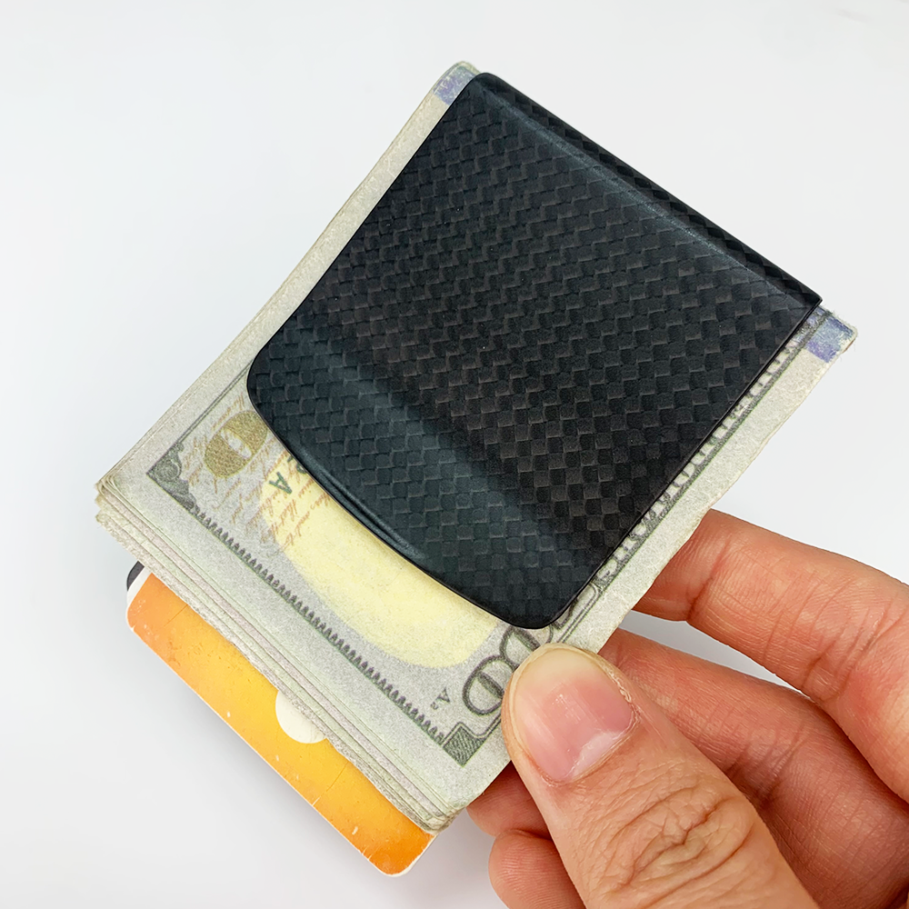 Quality Ultra-thin Matte Real  - Money Clip Slim reseña y precio