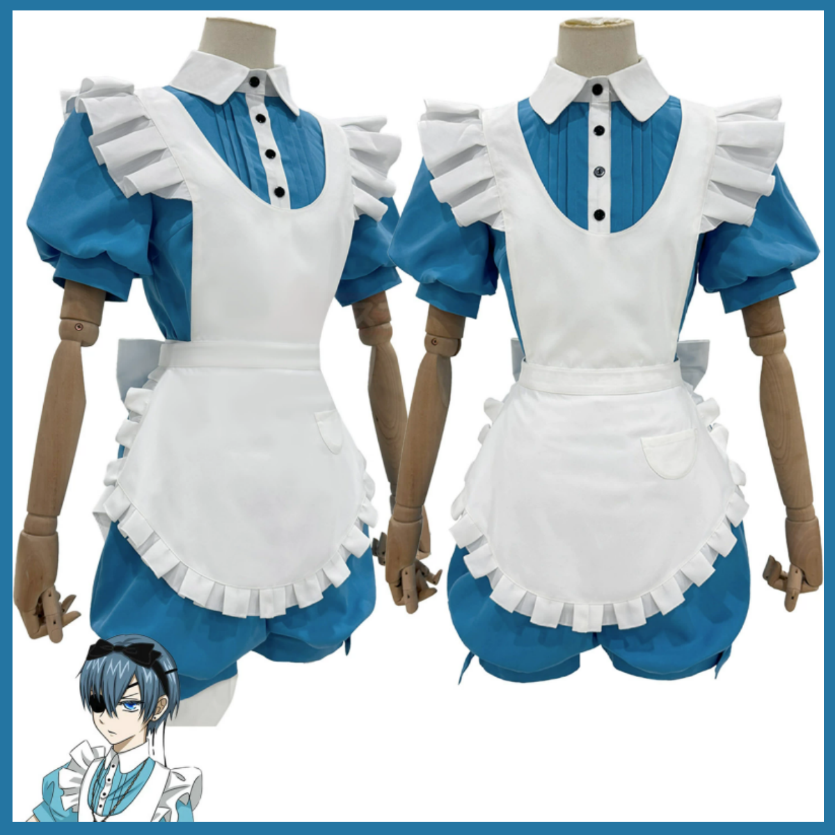 Anime Ciel Phantomhive Smile C - Men'S Accessories With Suits reseña y precio
