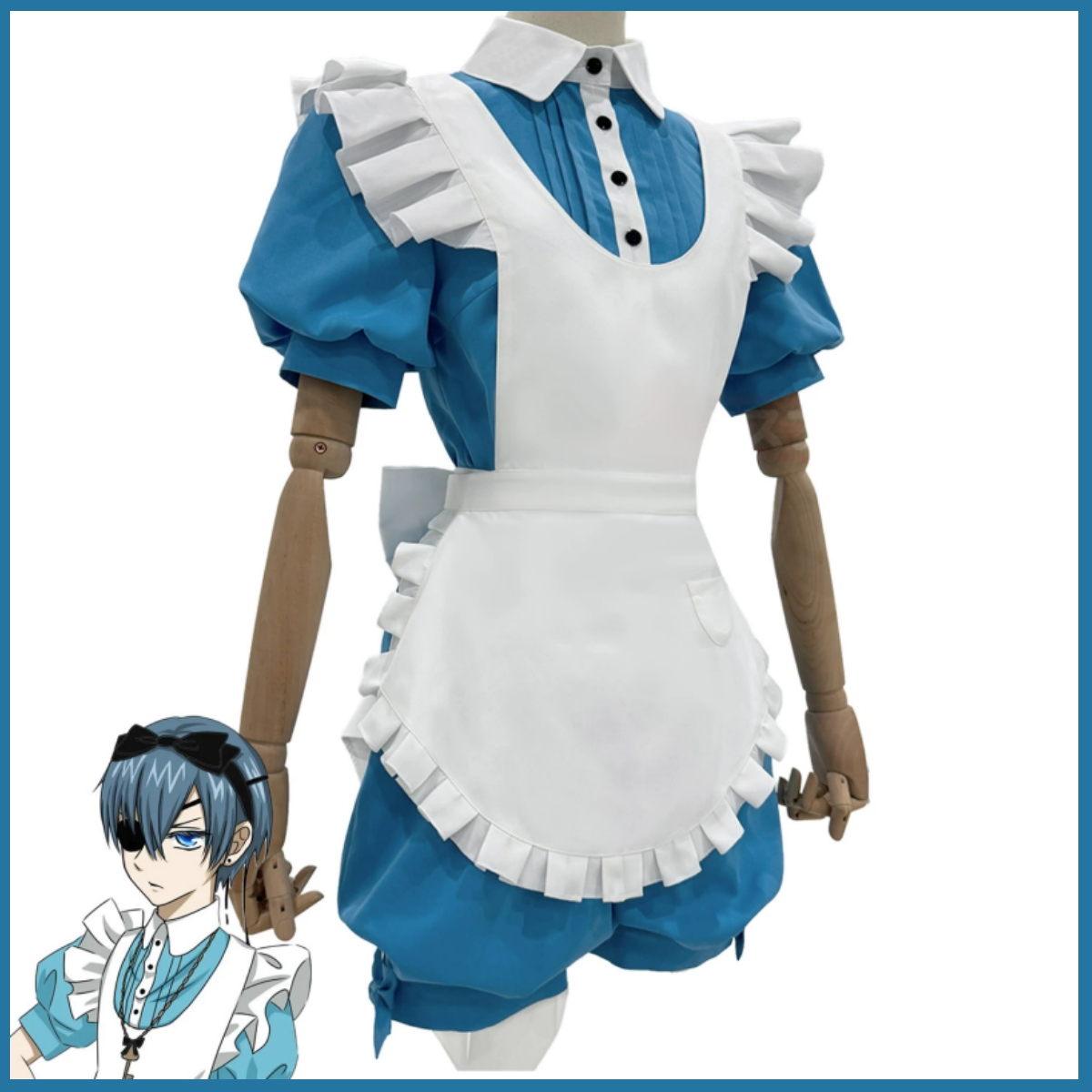 Anime Ciel Phantomhive Smile C - Men'S Accessories With Suits reseña y precio